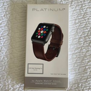 Leather 42mm Apple Watch Band